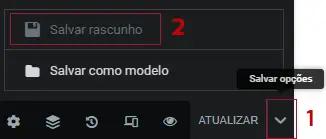 como-fazer-um-novo-post-no-wordpress-usando-o-elementor-passo-5-salvar-rascunho