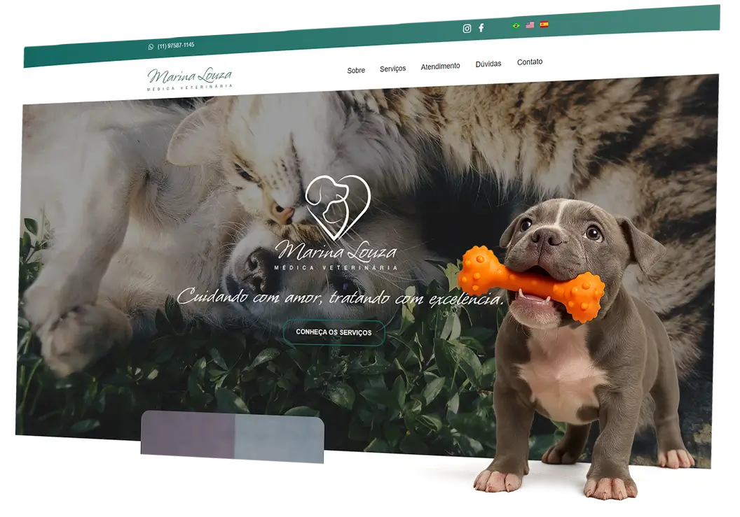 site-para-clinica-veterinaria